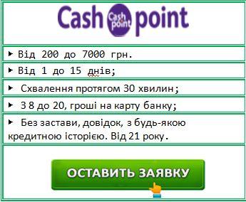 Гроші в кредит онлайн