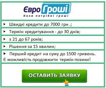 Кредит онлайн на картку цілодобово в Україні