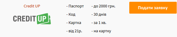 Кредит готівкою в Києві - оформити онлайн заявку